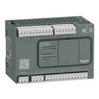 Tm200c24u Schneider Plc - 24v Dc Logic Controller With 168 I/o, 2 Axis Motion Control, 130x70x90 Mm , Ip20 Rated, Supports Din Rail Mounting