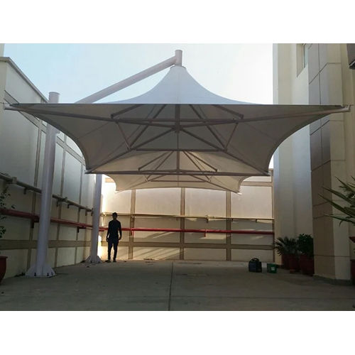 Tensile Umbrellas Membrane Structures - Color: White