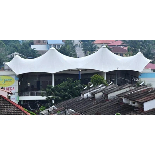Plain Modular PVC Panels Tensile Structure