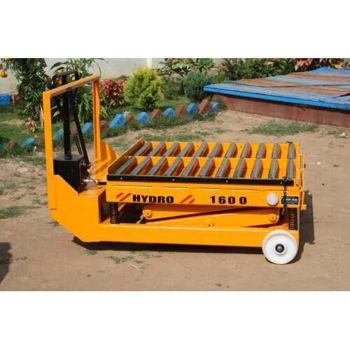 Hydraulic Scissors Lift Top Fitted With Rollers