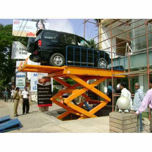 Hydraulic Scissors Type Car Lift With Telescopic Platform