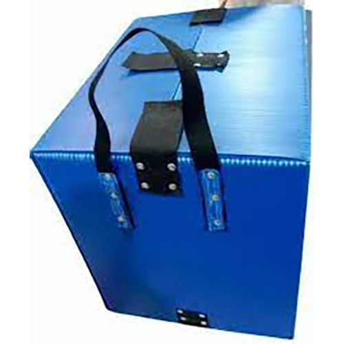 PP Flute Board Boxes With Handle and Lock