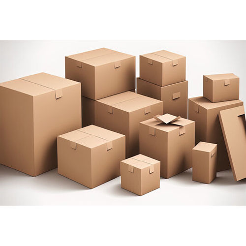 Corrugated Packaging Boxes - Color: Brown