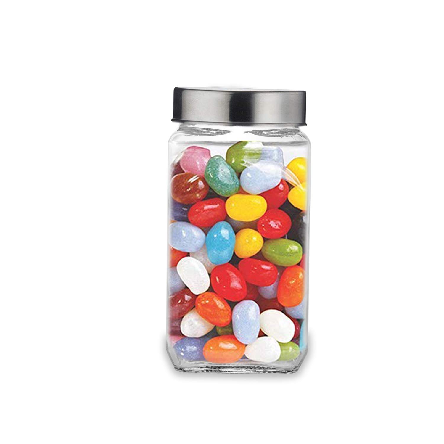 Croco Cubical Glass Jar