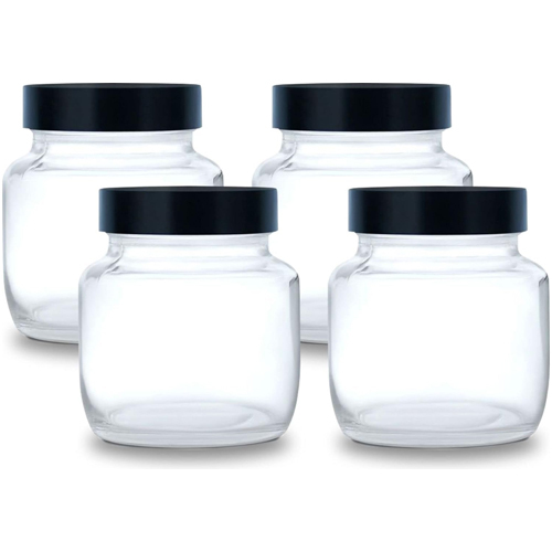 CROCO Glass Round Jar 250 ml