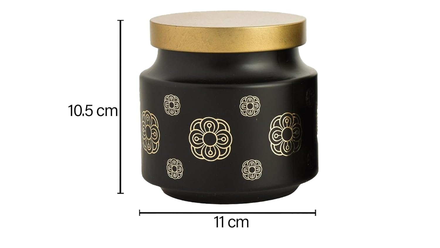 Croco Jar Printed Round Glass Jar Set - 12 Piece Dry Fruits Storage, Food & Juice Containers | Transparent Glass, Plastic & Steel Screw Caps