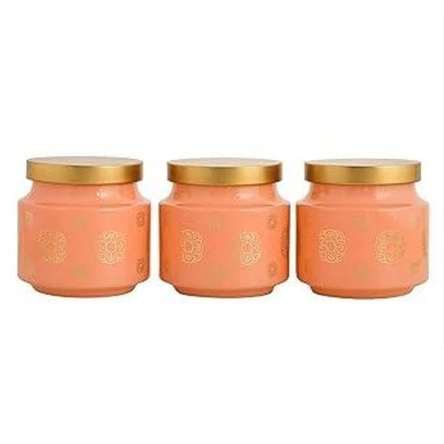 रेजोइस पीस प्रिंटेड राउंड जार