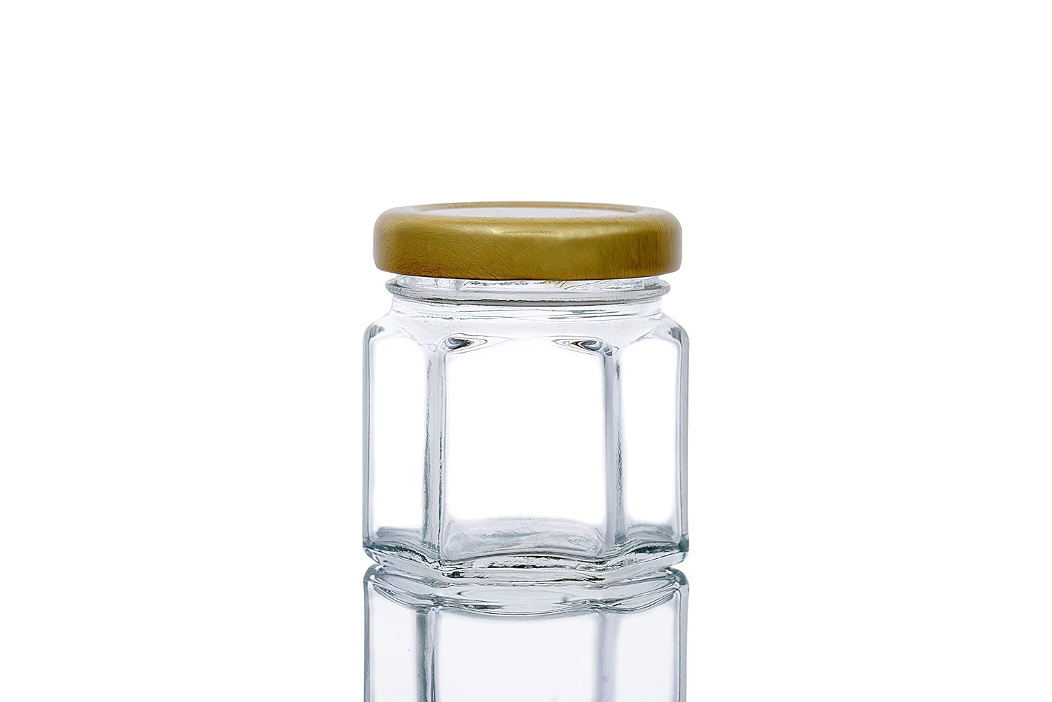 Croco Round Glass Jar Set - 12 Piece Food Storage, Plastic & Steel Screw Caps | Transparent, Ideal For Dry Fruits, Juice & Water