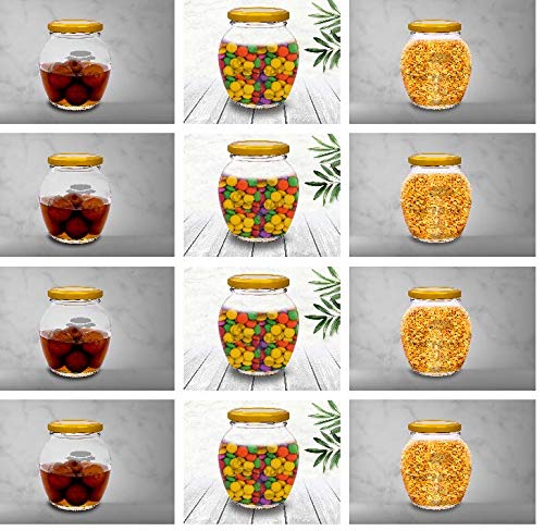 Croco Matka Glass Jar Set