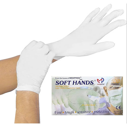 Soft Hands Disposable Latex Gloves