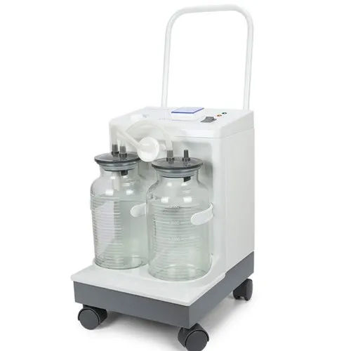 Yuwell Double Jar Suction Machine - Color Code: White