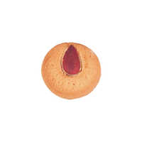 Badam Top Cookies - 200gm, 300gm, 350gm | Crunchy And Semi-soft Texture, Rich Sweet Flavor, Elegantly Topped With Whole Almonds