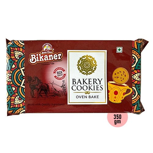 Badam Top Cookies - 200gm, 300gm, 350gm | Crunchy And Semi-soft Texture, Rich Sweet Flavor, Elegantly Topped With Whole Almonds