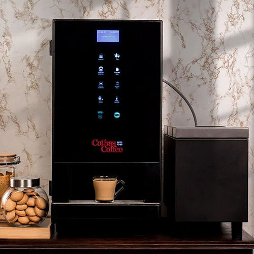 Fully Automatic Clothas Filter Coffee Machine - Color: Black