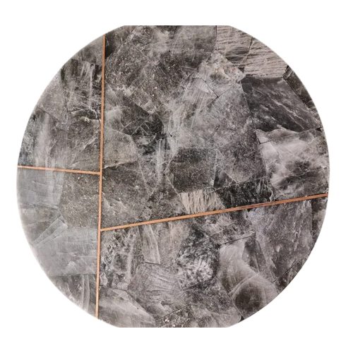 Smoky quartz table top and slab