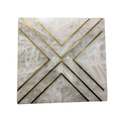 Quartz White Stone Slab - Stone Color: Different Available