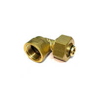 Brass Female Elbow 1014 Jdl Gold