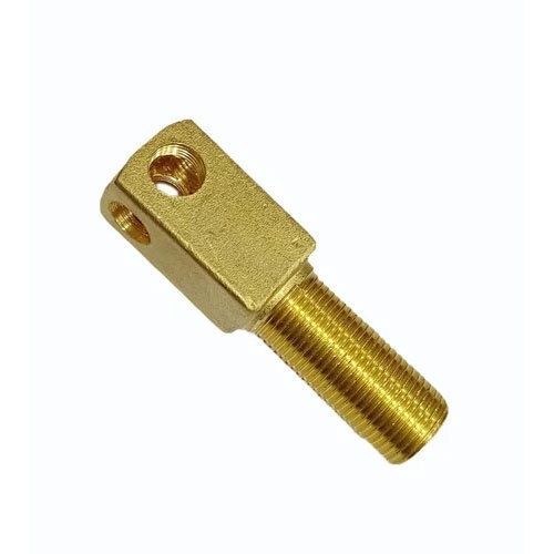 Brass Four Way Nipple