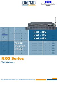 Neron NXG 16V GSM Volte VoIP Gateway