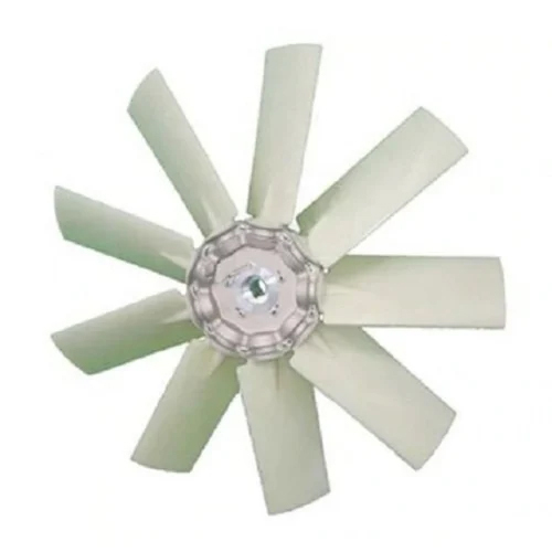 Screw Compressor Cooling Fan - Color: White
