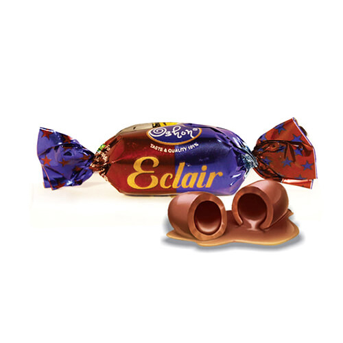 Eclairs Chocolate Flavoured Toffee
