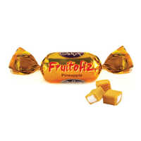 Fruitofiz Pine Apple - 0.8 Kg Solid Eggless Snack | Delicious Pineapple Flavor, Unique Piece Shape