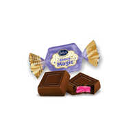 Choco Magic Strawberry - 812.5 G Solid Piece | Eggless Delight With Rich Strawberry Flavor