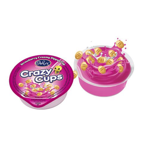 Crazy Cups Strawberry - Weight: 780 G Grams (G)