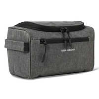 Toiletry Organizer Hanging Dopp Kit For Men - Polyester, Various Sizes, Grey Color | Disposable Design, Customizable Options, Water Resistant