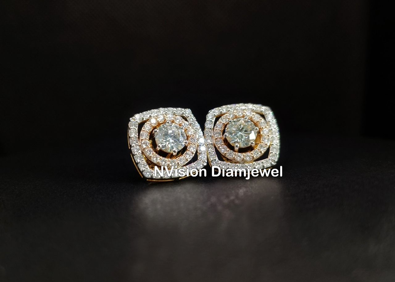 Two Tone Lab Grown Diamond Pendant Set and Ring