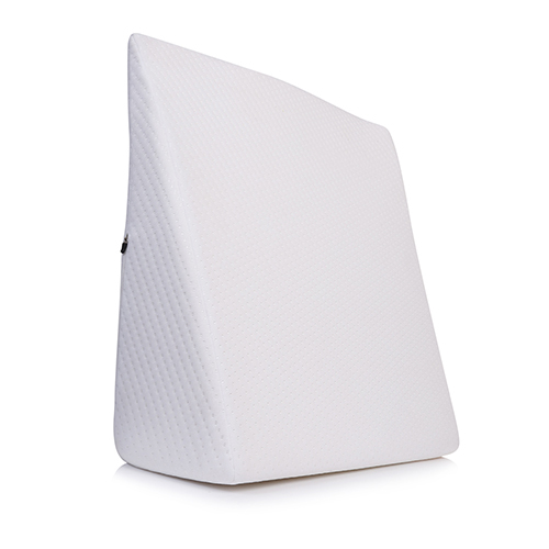 7 Inch Wedge Pillow - Cotton Material, 19.5x19.5x7 Inches | Portable, Foldable, Soft, Easy To Clean
