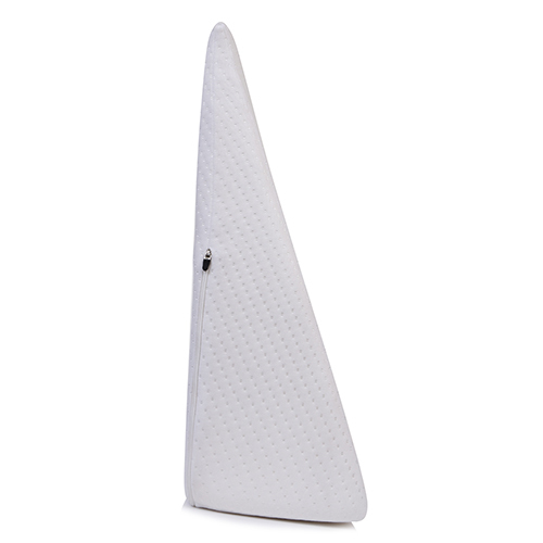 7 Inch Wedge Pillow - Cotton Material, 19.5x19.5x7 Inches | Portable, Foldable, Soft, Easy To Clean