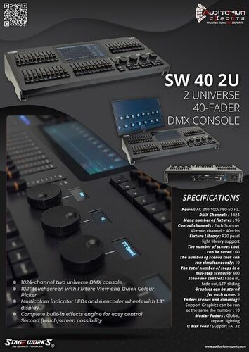 Auditorium Black Horse DMX Controller