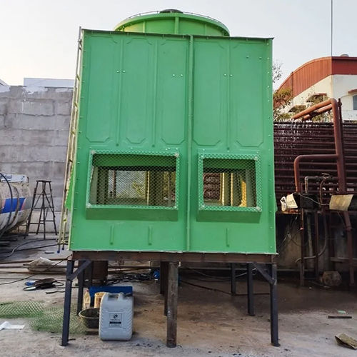 Forced Draft Cooling Tower - Color: Green