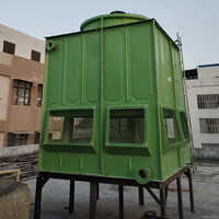 Frp Natural Draft Cooling Towers - Color: Green