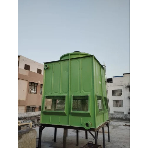 Round Frp Cooling Tower - Color: Green
