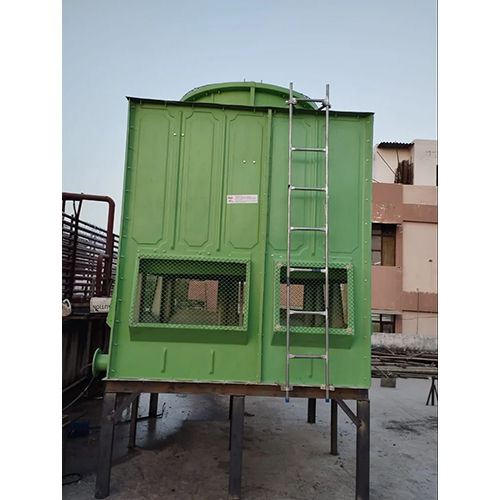 Frp Counter Flow Cooling Towers - Color: Green