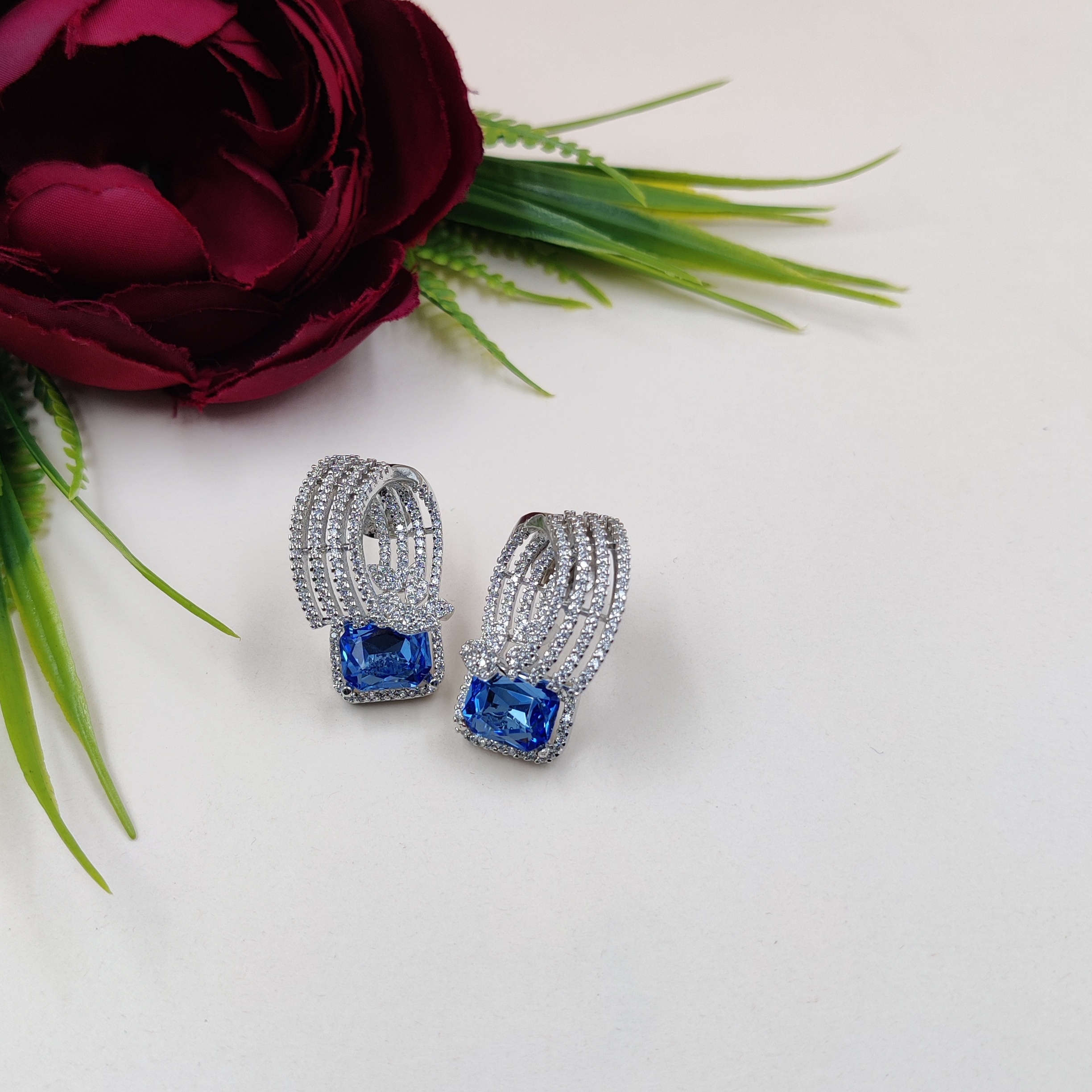 Delicate American Diamond  Earrings