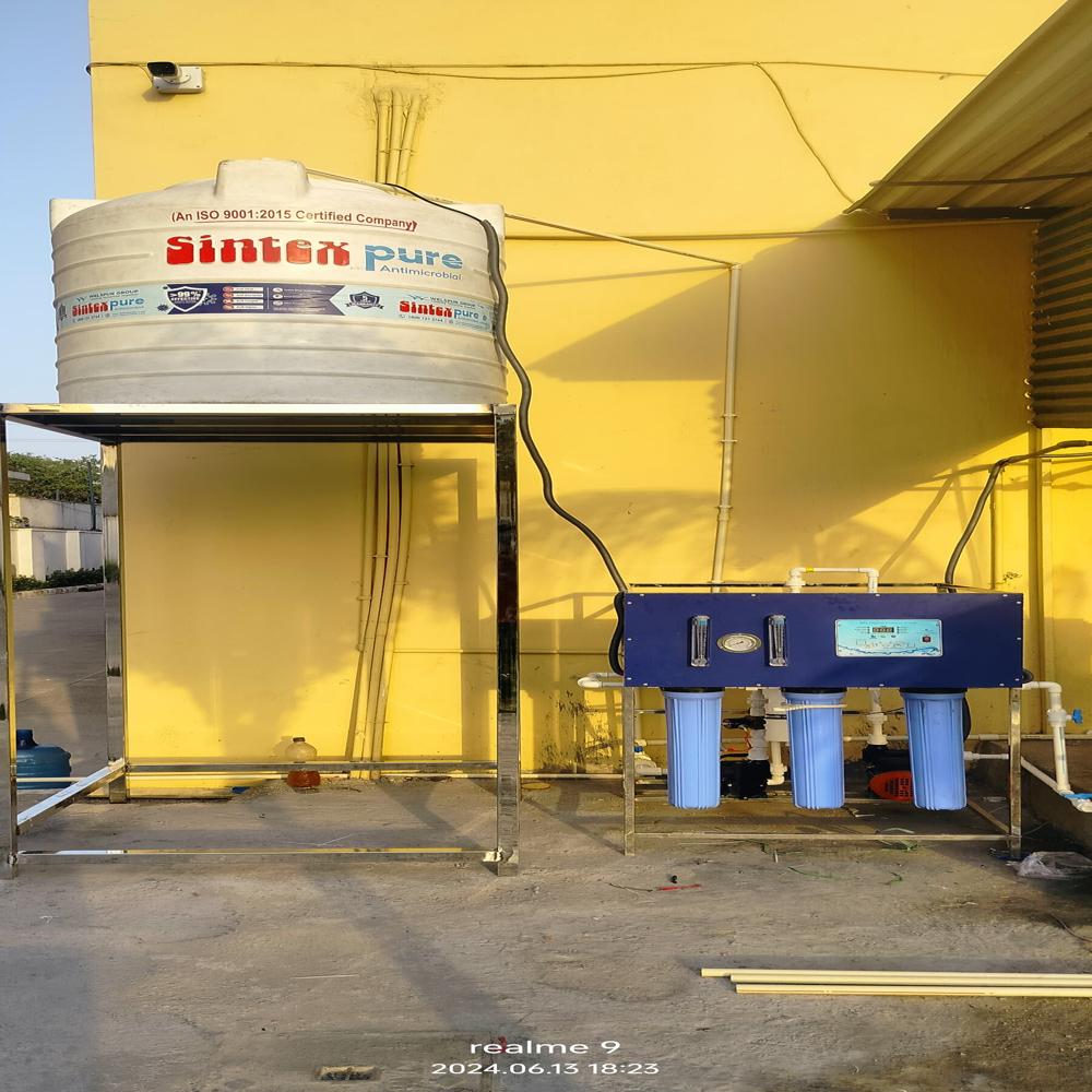 100 Lph Reverse Osmosis Plant