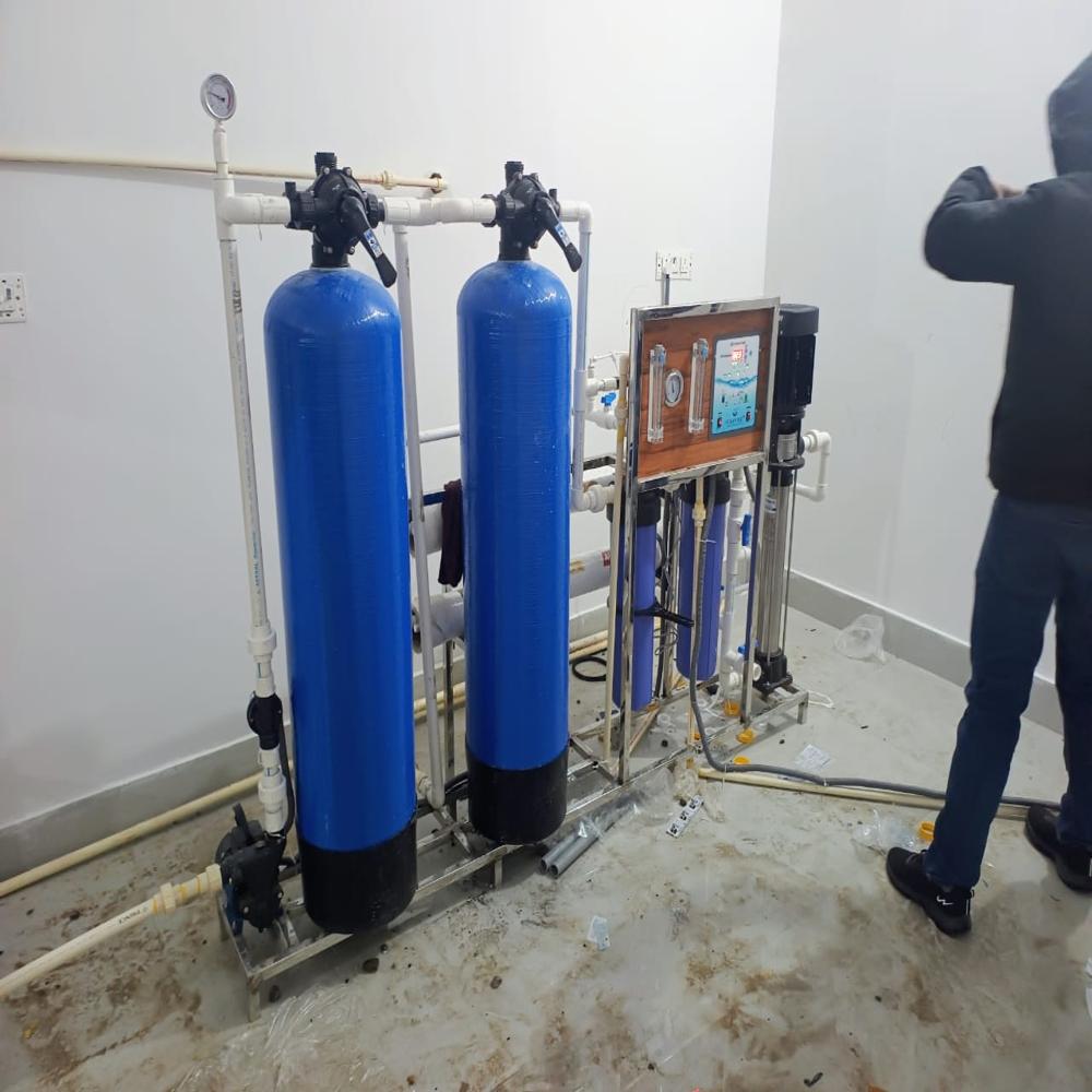 500 Lph FRP Reverse Osmosis Plant