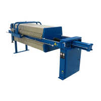 Blue Manual Filter Press