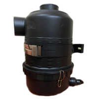 Screw Compressor Filter Housing - Color: Black