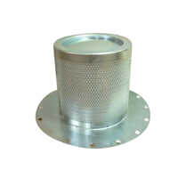Air Oil Separator - Stainless Steel, 100 Mm Size, Silver Color | High Quality, Durable, New Design For Industrial Applications