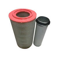 Pneumatic Compressor Filters - Mild Steel, Standard Size, Silver Color | Bucket Type Shape, High-quality Filtration For Industrial Use