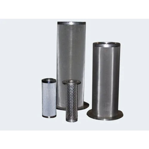 Hydraulic Filter Element - Color: Silver