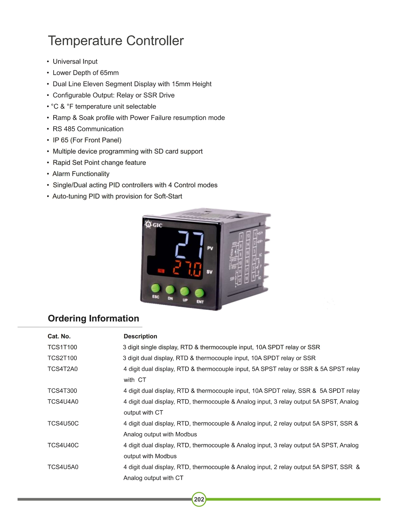 Temperature Controller (Gic)