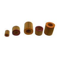 Moulded Air Suction Filters - Paper Media, Standard Size, Vibrant Yellow | High-quality Filtration For Industrial Use