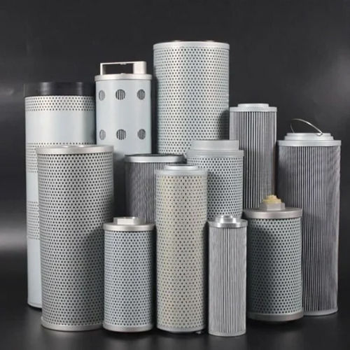 Glass Fiber Hydraulic Oil Filters - Color: Silver