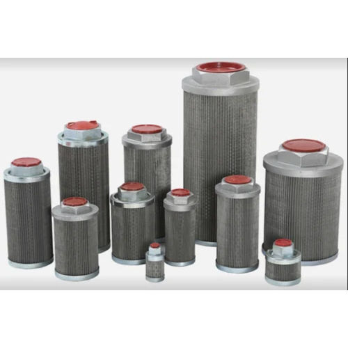 Ss Wiremesh Hydraulic Suction Strainer - Color: Silver