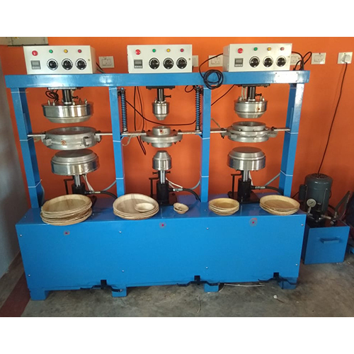 Areca Leaf Plate Making Machine (6 Dyes)